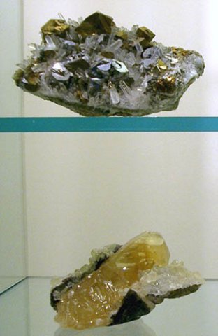 image chalcopyrite-top-calcite-jpg