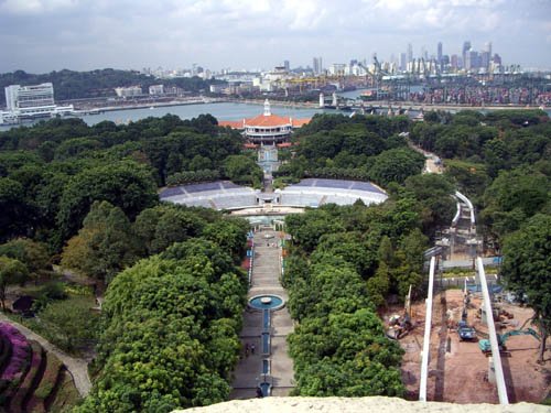image 098-view-of-ferry-terminal-on-sentosa-from-merlion-mouth-jpg